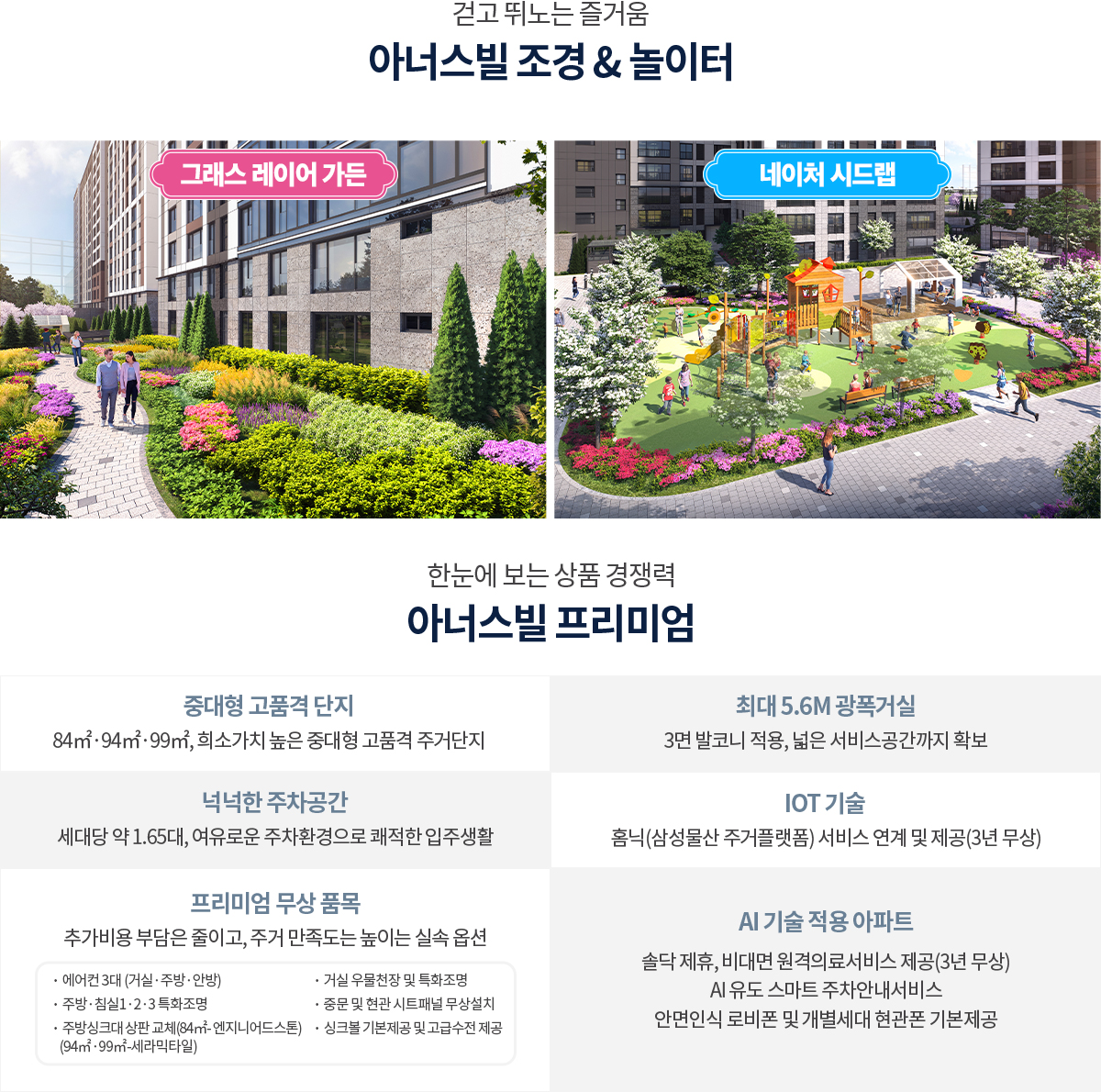 화서역 호수공원 아너스빌 단지설계